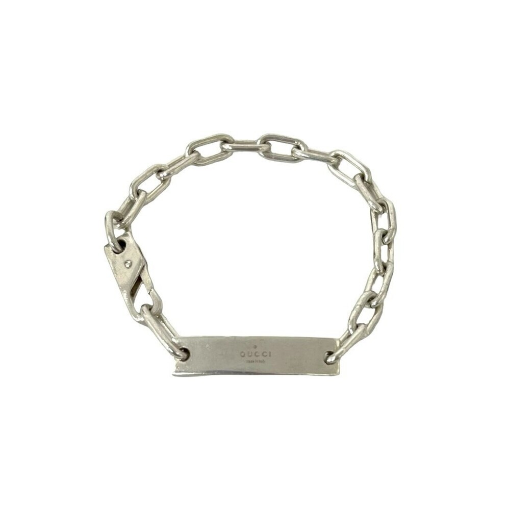GUCCI Vintage Silver Charm Bracelet